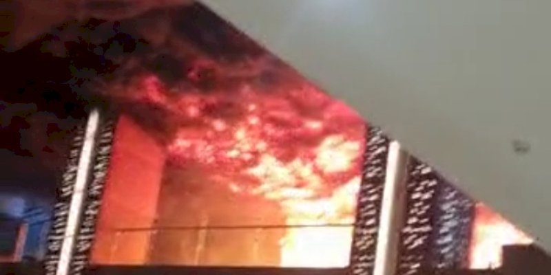 Trans Studio Mall Makassar Terbakar 