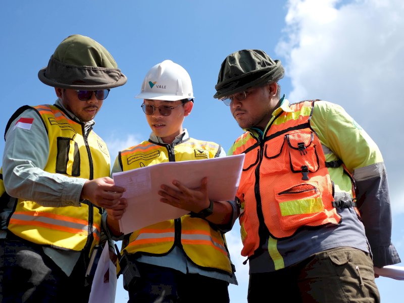Vale Catatkan Laba Bersih yang Kuat pada Kuartal Pertama 2023. (Foto : PT Vale)