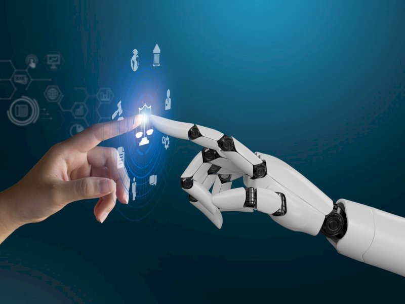 Ilustrasi: teknologi robot berbasis kecerdasan buatan (artificial intelligence, AI). (Foto: Getty Images).