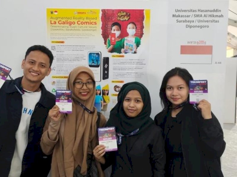 Empat Mahasiswa Universitas Hasanuddin (Unhas) yang tergabung dalam Tim La Galigo meraih Silver Medals di ajang kompetisi tahunan dan prestisius The 8th Istanbul International Inventions Fair (ISIF) 2023 yang berlangsung di Istanbul Ataturk Airport, Turki pada 27 April hingga 1 Mei 2023. 
