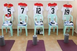 SEA Games 2023: Viral Kursi Kondangan di Ruang Ganti Timnas Indonesia