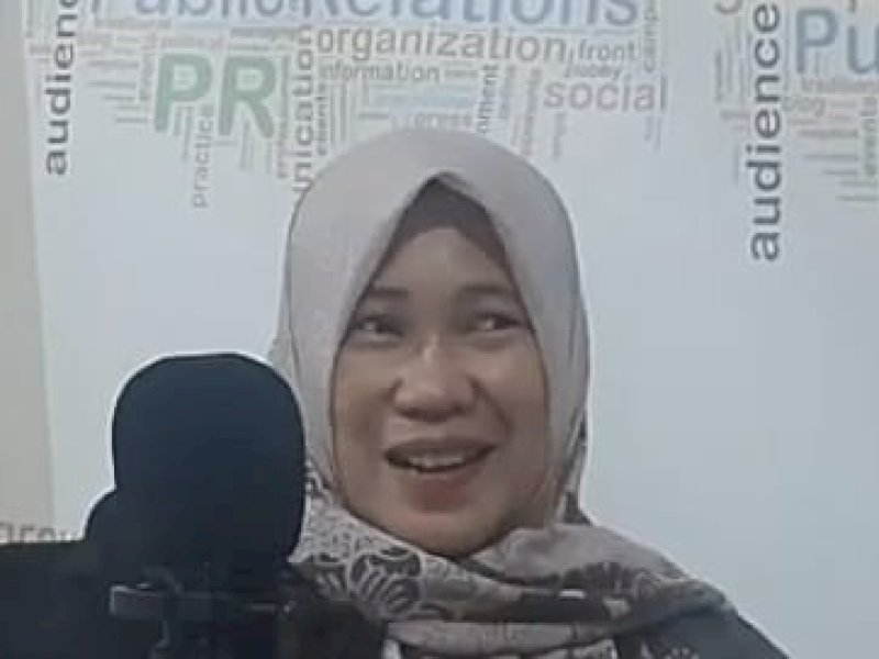 Mardiana Rusli, ketua Bawaslu Sulsel periode 2023 - 2028.