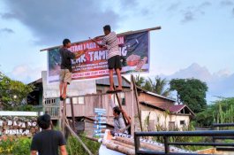 Tolak Perluasan Tambang PT Vale di Blok Tanamalia, Petani Merica Aksi Pasang Spanduk di Loeha Raya