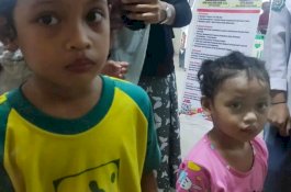 Dua Bocah Nyasar Kinang dan Afisah Diamankan di Polres Maros