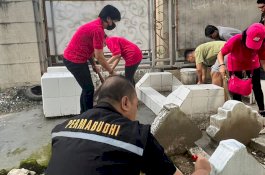 Permabudhi Sulsel Gelar Karya Bakti Jelang Festival Waisak