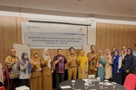 Pemkot Makassar - USAID Gelar Workshop SIPA Pengembangan SOP Lapor SP4N Kota Makassar