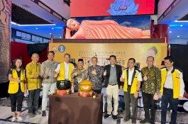 Festival Waisak Sulsel 2023 Hadirkan Tokoh Lintas Agama, Suzanna: Bunga Teratai sebagai Simbol Kehidupan