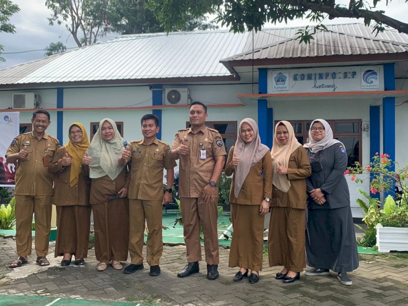 Diskominfo-SP Prov. Sulsel melakukan kunjungan ke Diskominfo-SP Kabupaten Bantaeng, Selasa (30/5/2023). @jejakfakta/dok. Humas Pemprov Sulsel