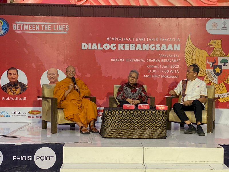 Hari lahir Pancasila, Permabudhi Sulsel Gelar Dialog kebangsaan. Foto : Atri/Jejakfakta