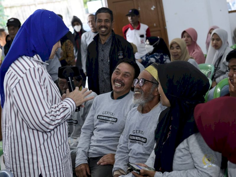 Anggota Komisi IX DPR RI, Aliyah Mustika Ilham, gelar sosialiasi pencegahan penyakit menular dalam mendukung transformasi kesehatan politeknik kesehatan di di Gedung Gelora, Sabtu (03/06/2022). @Jejakfakta/Reza Arifuddin