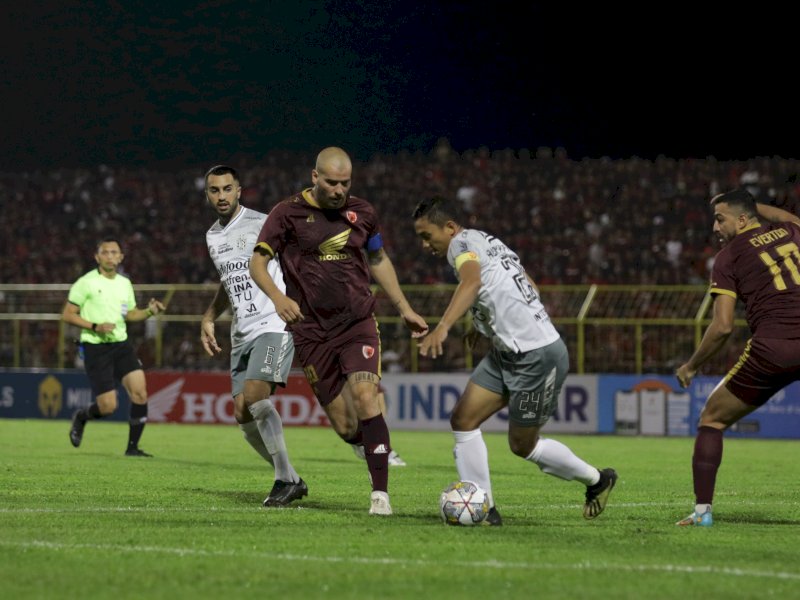 PSM Makassar menjamu Bali United pada leg kedua playoff Liga Champions Asia di Stadion B.J Habibie, Parepare, Sulawesi Selatan, Sabtu (10/06/2023). PSM kalah lewat adu penalti dengan skor 5-4, setelah bermain imbang 1-1 selama 120 menit. @Jejakfakta/dok PSM Makassar