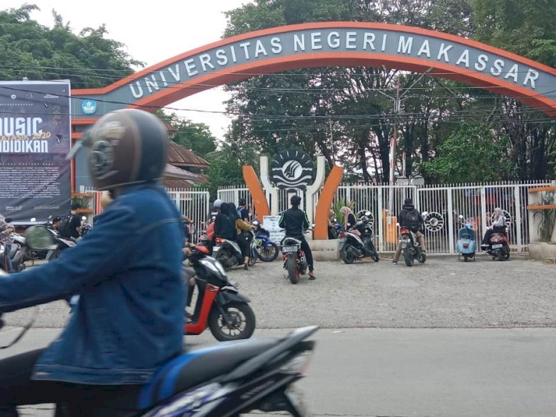 Universitas Negeri Makassar (UNM) Kampus Parangtambung, Jl. l. Mallengkeri Raya, Parang Tambung, Kec. Tamalate, Kota Makassar. @Jejakfakta/Samsir