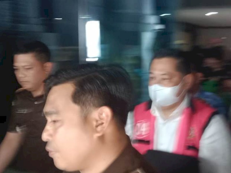 Hamzah Ahmad, Plt Direktur Utama PDAM 2019 bersama 2 orang ditetapkan tersangka kasus korupsi PDAM Makassar. @Jejakfakta/Samsir 