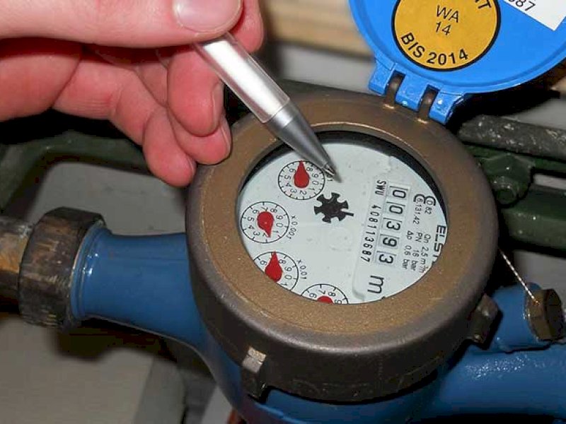 Ilustrasi meter air PDAM.  @jejakfakta/Net 