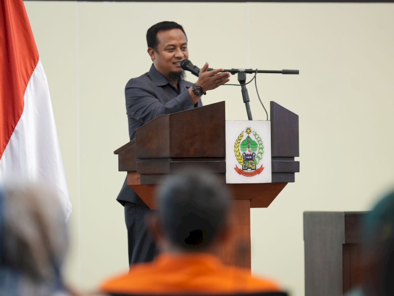 Gubernur Sulawesi Selatan, Andi Sudirman Sulaiman. @Jejakfakta/dok. Humas Pemprov Sulsel