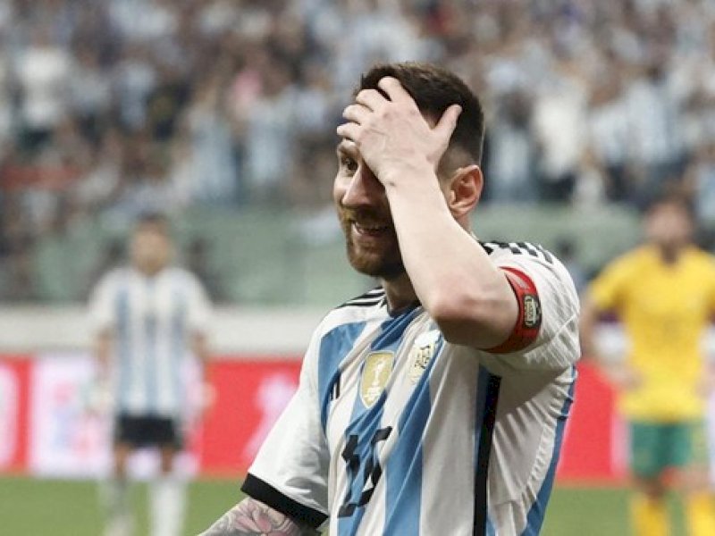  Lionel Messi. (REUTERS/THOMAS PETER)