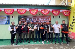 Gelar Bakti Sosial, HDCI Makassar Bersama Pomdam XIV Hasanuddin Bedah Panti Asuhan 