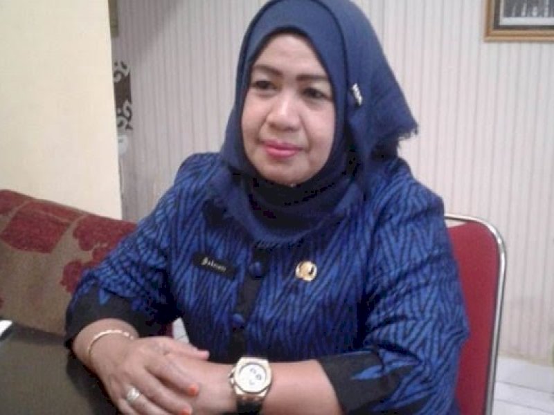 Kepala Dinas Peternakan dan Perkebunan Gowa, Suhriati.