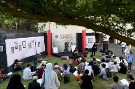 Begini Cara IAS Sokong Dunia Seni Rupa Makassar