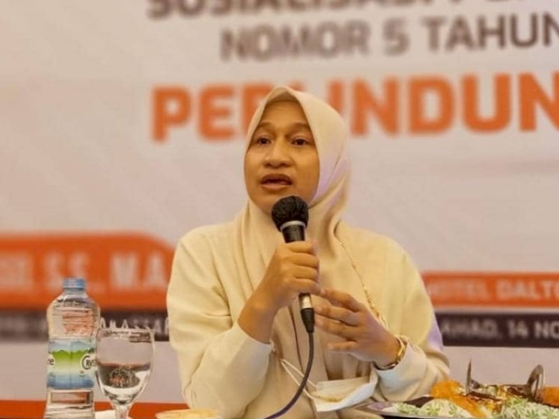 Kepala Dinas Pemberdayaan Perempuan dan Perlindungan Anak (DPPPA) Kota Makassar, Achi Soleman. @Jejakfakta/Istimewa