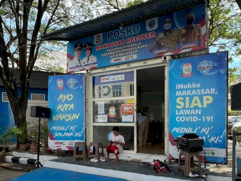 Kontainer Makassar Recover. Wali Kota Makassar Danny Pomanto meminta kepada semua OPD untuk memanfaatkan kontainer sebagai layanan terpadu. @Jejakfakta/dok. istimewa