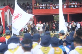 Jusuf Kalla Buka Jumbara PMR IX di Lampung, Begini Pesannya