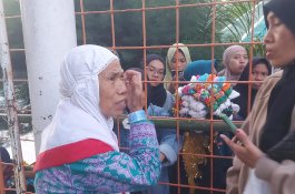 Tiba Dini Hari, Kloter 2 Debarkasi Makassar Didominasi Jemaah dari Soppeng
