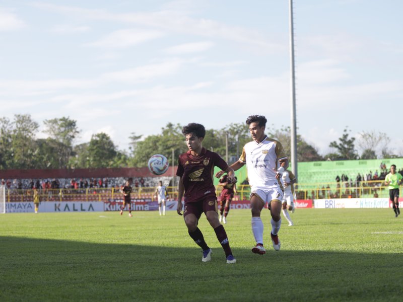 PSM Makassar kalah 1-2 atas tamunya Dewa United pada pekan kedua Liga 1 2022-2024 di Stadion Gelora B.J Habibie, Parepare, Sulawesi Selatan, Sabtu (8/7/2023). @Jejakfakta/dok. PSM