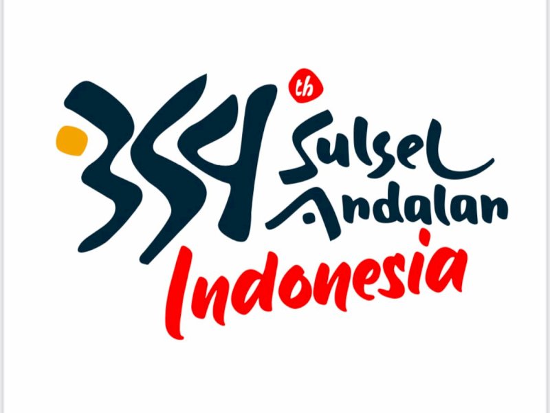 Logo tema hari jadi Sulsel tahun 2023 &ldquo;Sulsel Andalan Indonesia&rdquo;. @Jejakfakta/dok. Diskominfo Sulsel