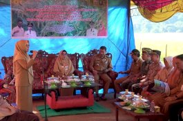 Panen Raya di Desa Bowong Cindea, Hasil Panen Padi Meningkat