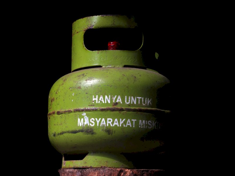 Ilustrasi LPG 3 kg.(SHUTTERSTOCK/ARIEF BUDI KUSUMA)
