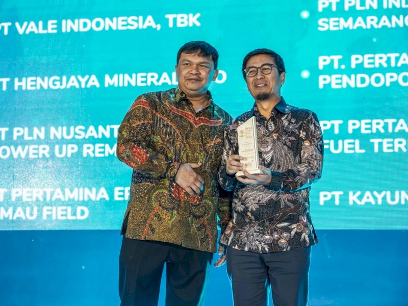 PT Vale berhasil meraih lima penghargaan dari PT Sucofindo dalam ajang Environmental and Social Innovation Awards (ENSIA) yang berlangsung di Gumaya Tower Hotel, Semarang, Jawa Tengah, Kamis (10/8/2023). 