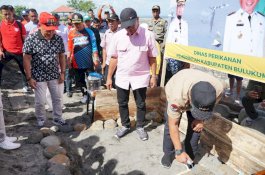Cegah Pendangkalan Muara Sungai Bialo, Pemkab Bulukumba Bangun Kolam Labuh Bentenge