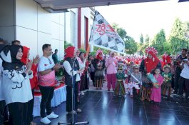 750 Anak Didik TK PAUD Ikuti Karnaval Sambut HUT Kemerdekaan