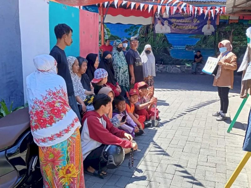 Yamali TB melakukan edukasi dan sikrining TBC secara terpadu pada berbagai titik di kota Makassar, terhitung sejak Senin (14/8) hingga hari Senin (21/8) mendatang. @Jejakfakta/dok. Yamali TB Sulsel