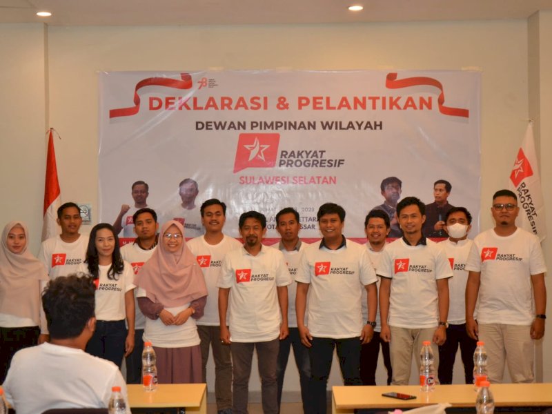 Peresmian ini ditandai dengan pelantikan Dewan Pimpinan Wilayah (DPW) Sulawesi Selatan, di Hotel Amaris Pettarani, Makassar, Jumat (18/8/2023) malam. @Jejakfakta/dok. Istimewa