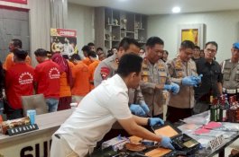 Polda Sulsel Mengamankan 4 Pria Pemilik Senpi Ilegal