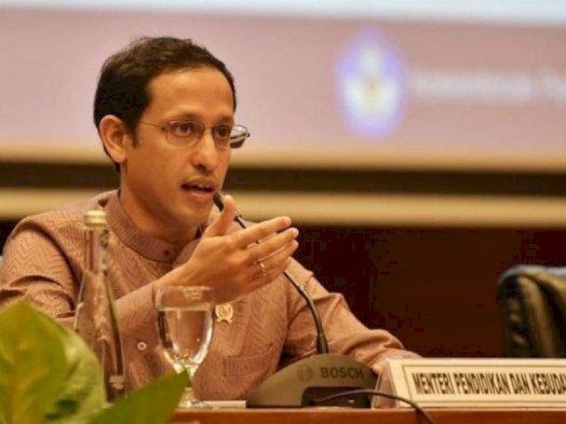 Menteri Pendidikan dan Kebudayaan Nadiem Anwar Makarim.