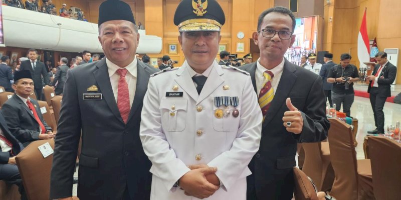 Bupati Bulukumba Andi Utta Hadiri Pelantikan Penjabat Gubernur Sulsel