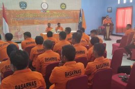 Tingkatkan Kesiapsiagaan Kecelakaan Lalulintas, Basarnas Makassar Latihan Vehicle Accident Rescue