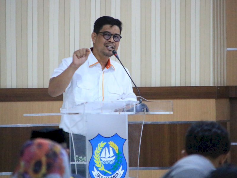 Wakil Bupati Bulukumba, Andi Edy Manaf, juga selaku Ketua Tim Percepatan Penurunan Stunting. @Jejakfakta/dok. Humas Pemkab Bulukumba