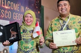 Hadiri Penganugerahan UNESCO Global Geopark, Bupati Chaidir Syam Selamat dari Gempa 6,8 Maroko