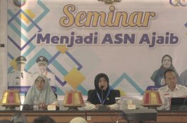 Tingkatkan Nilai Spiritual, BKPSDM Gelar Seminar Menjadi ASN Ajaib&nbsp;