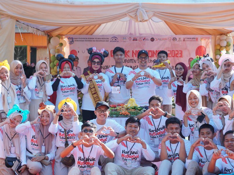  Peringatan Hari Anak Nasional (HAN) tingkat Kabupaten Bulukumba yang digelar di Taman Cekkeng Nurseri, Selasa (26/9/2023). @Jejakfakta/dok. Humas Pemkab Bulukumba