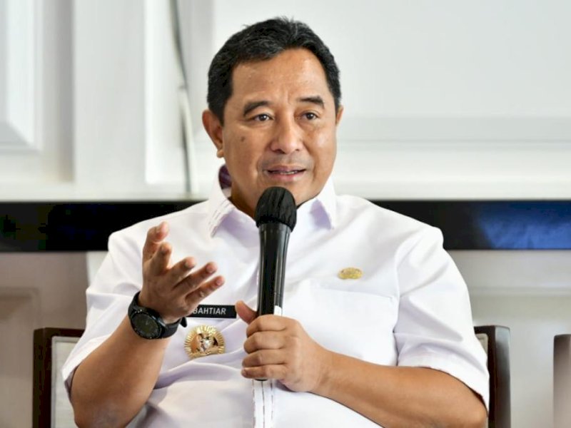 Pj Gubernur Sulsel, Bahtiar Baharuddin. @Jejakfakta/dok. Pemprov Sulsel