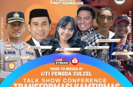 IJTI Pengda Sulsel Gelar Talk Show, Rudianto Lallo: Peran Jurnalis Sebagai Pengkritik