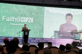 JK Serukan Umat Beragama di Dunia Jalankan Ajaran Secara Benar Demi Atasi Perubahan Iklim