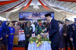 HUT ke-78 TNI, Bupati MYL: Perkuat Sinergi Membangun Daerah