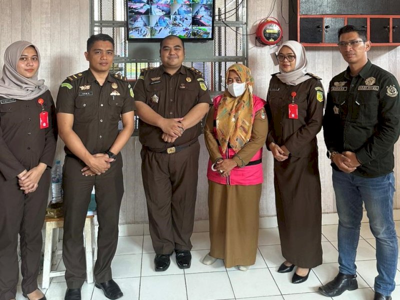  Kejaksaan Negeri Kabupaten Wajo menetapkan satu tersangka dalam perkara dugaan korupsi pembangunan Jaringan Irigasi D.I Gilireng Kabupaten Wajo, Sulawesi Selatan anggaran tahun 2021. @Jejakfakta/dok. Humas Kejari Wajo