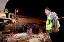 Pj Gubernur Bahtiar Lepas Ekspor Komoditi Perikanan ke Hongkong